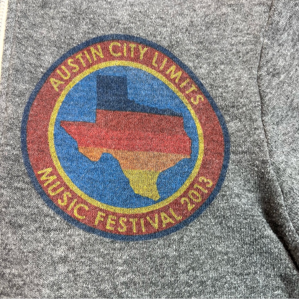 Aviator Nation Vintage 2013 Austin City Limits Zip Hoodie Jacket Size Small - Picture 3 of 11